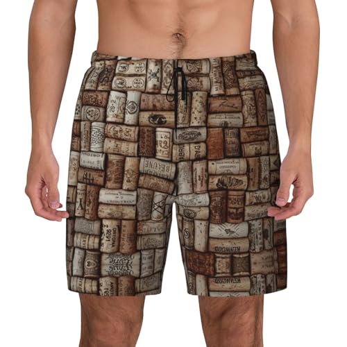 Maillot de bain pour homme contre les irritations : short de plage compression séchage rapide