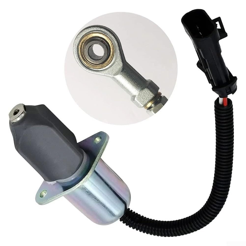 Solenoide de corte de combustible Bobcat 6681513 compatible con T190 S185 S175 S160 12V Performance