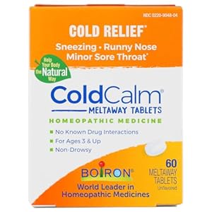Boiron Coldcalm Cold – 60 Tablets (Pack of 2)