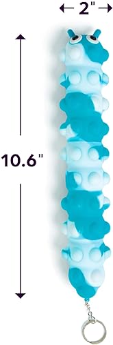 Miniatura 5 de Juguete antiestrés para niños, diseño de clip para mochilas y llaveros, actividades sensoriales divertidas para aliviar el estrés y concentrarse,