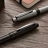 CROSS Bailey Matte Black Lacquer Rolling Ball Pen with polished black PVD appointments #4