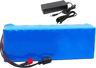 HUUG E-Bike Battery 48V 10000mAh Electric Bikes Lithium Battery Pack 13S3P Rechargeable Waterproof Battery for 1000W 750W 500W 350W 250W 200W Motor with BMS+54.6V Charger