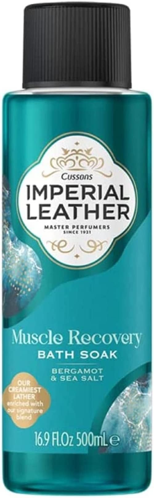 LEATHER BATH - MUSCLE SOAK, White