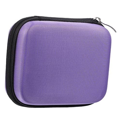 VALICLUD Estuche Organizador para Aceites Esenciales Estuche De Viaje para Guardar Aceites Esenciales Estuche De Nailon Morado