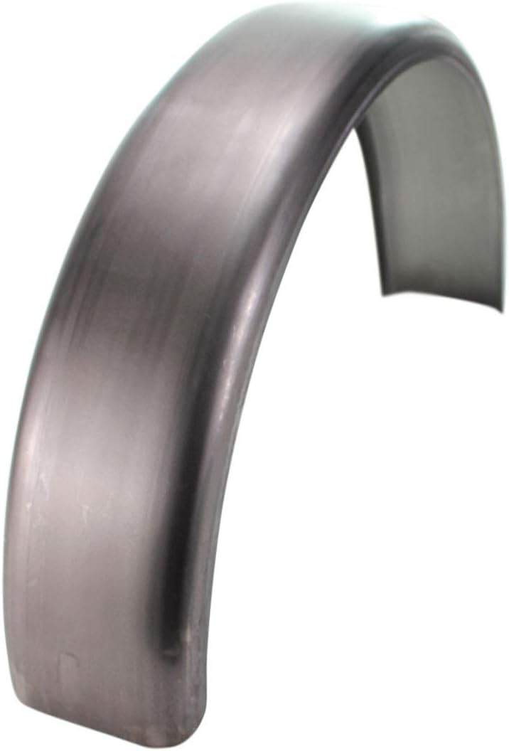 6" Raw Steel Flat Bobber/Chopper Fender (Not a trailer fender!)