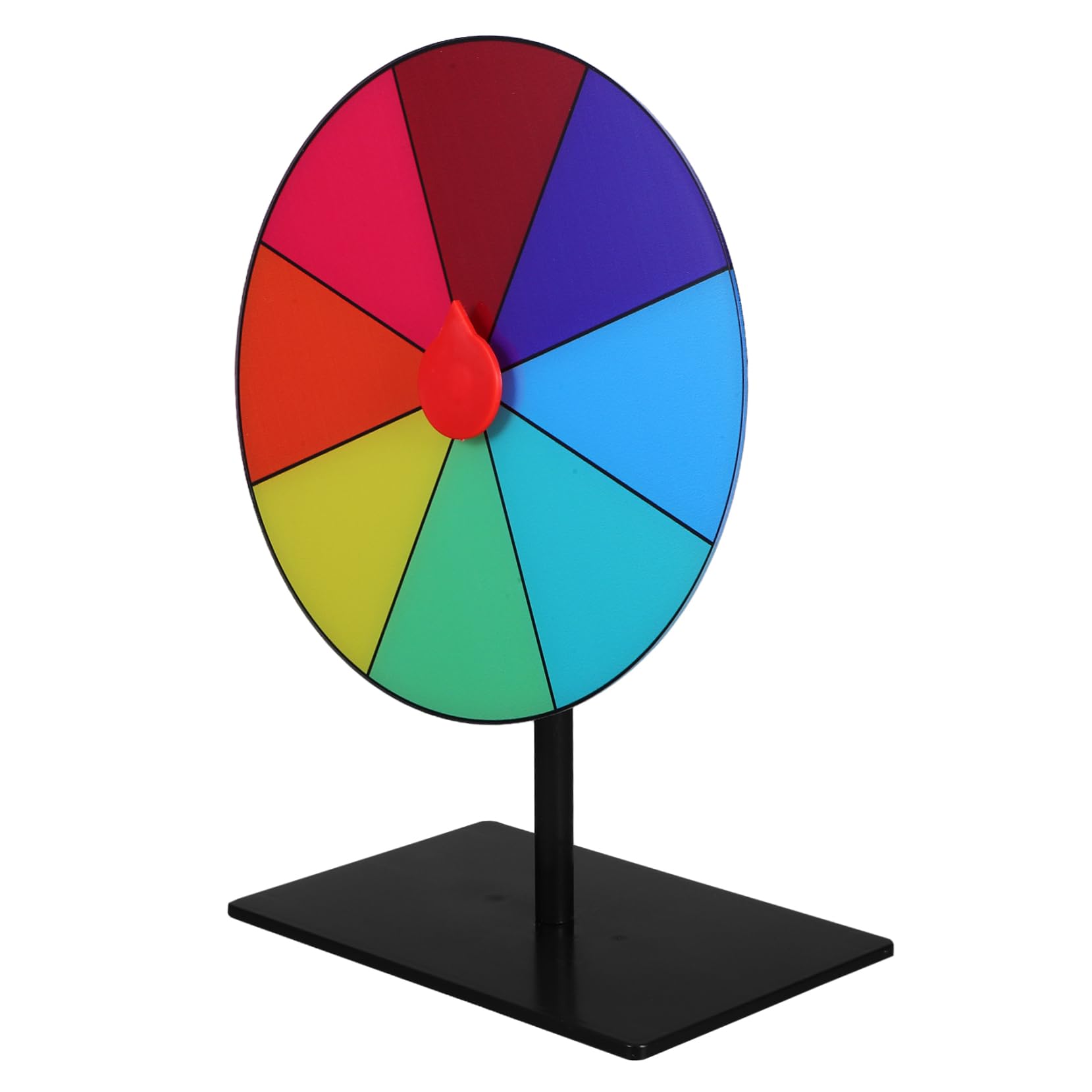 PRETYZOOM Spinning Wheel Game Fortune Wheel for Adults Party Toy Interactive Tabletop Reward Spinner Wheel 8 Sections