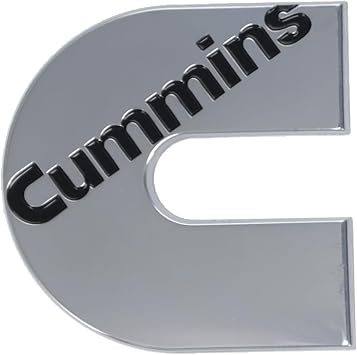 Cummins Logo Magnet 1.75-Inch CMN1151 Cummins Magnetic 3D Badge Indee-Silver