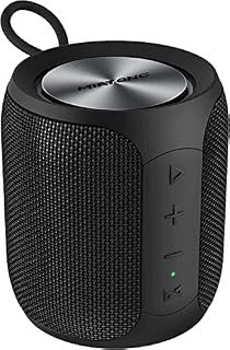 MIATONE Portable Speaker, 16W Loud IP67 Waterproof Wireless Bluetooth Speakers with Surround Sound and Thumping Bass, Bluetooth 5.0, AUX in, Dual Pairing, Small Outdoor Speaker for Camping Pool Travel