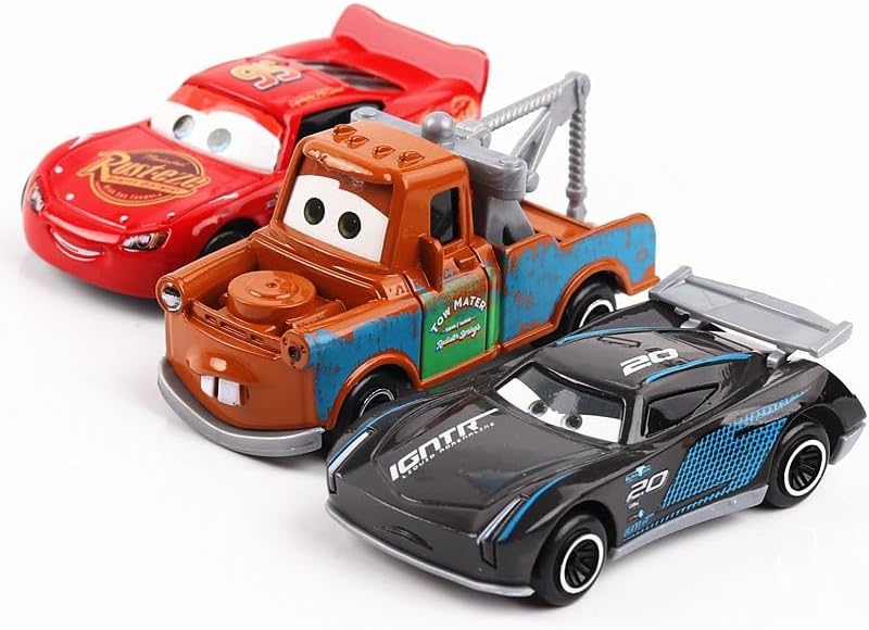 Kit 6 Carrinhos Lindos Metal Premium Cars Relâmpago McQueen