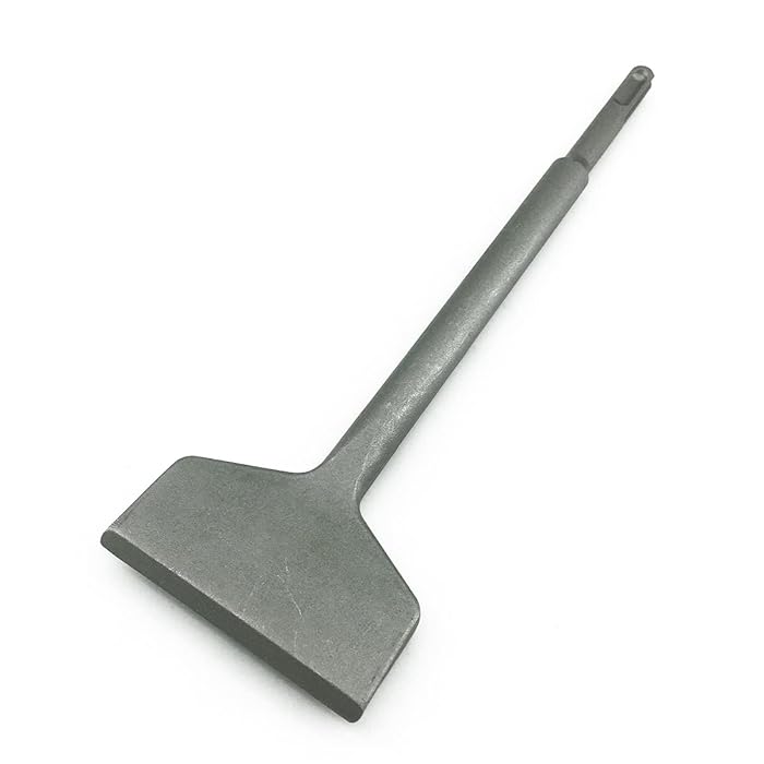 Buy SPKLINE SDSPlus 3 Inch Wide Cranked Angled Bent Tile & Thinset Scaling Chisel, SDSPlus