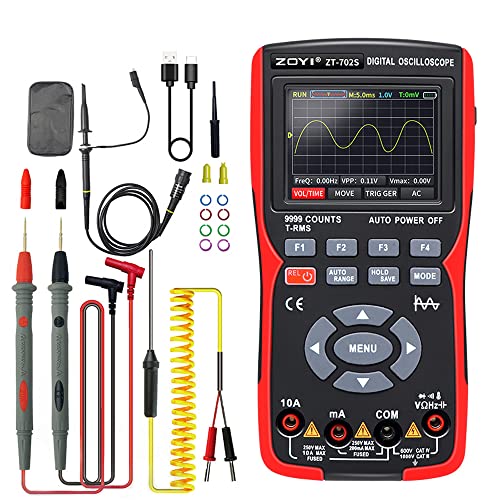 Multicontrolleur oscilloscope résout les erreurs de mesure de tension grâce au True RMS 9999 points