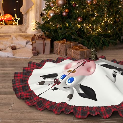 Jupe de sapin de Noël cache-pied pour masquer les fixations de votre arbre - 2