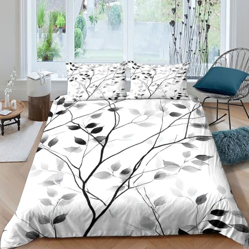 Housse de couette 3D pour chambre d'homme parure de lit légère 135x200cm