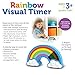 Learning Resources Rainbow Visual Timer, 1 Piece, Ages 3+, Teacher Resources, School Supplies for Teachers, Social Emotional Learning Toys