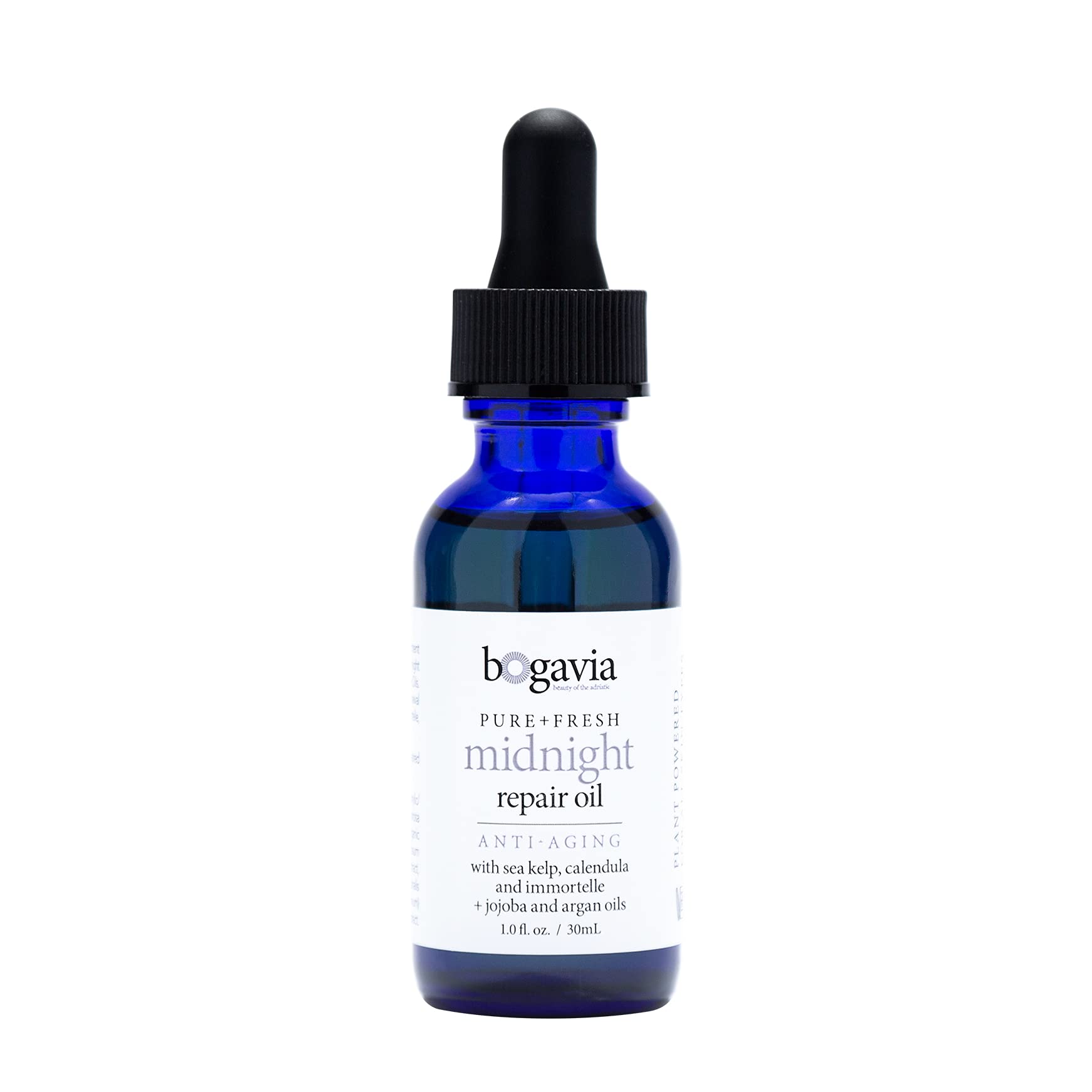 Bogavia Midnight Repair Oil | Overnight Deep Facial Skin Care Serum | With Organic Rosehip Argan, Jo