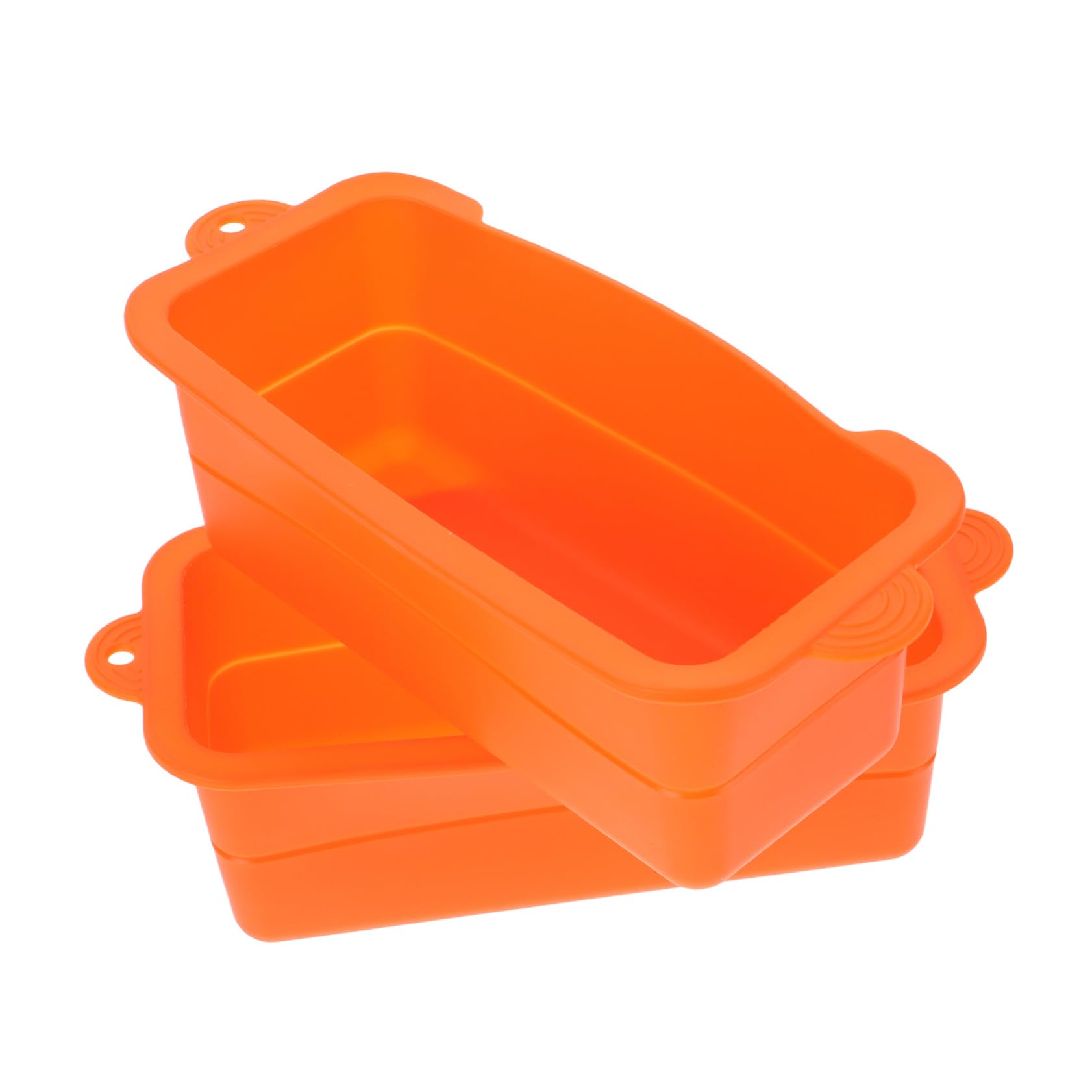 COLLBATH 2pcs Silicone Grease Cup Liners Grease Tray Liners for Grill Reusable Cup Set Orange