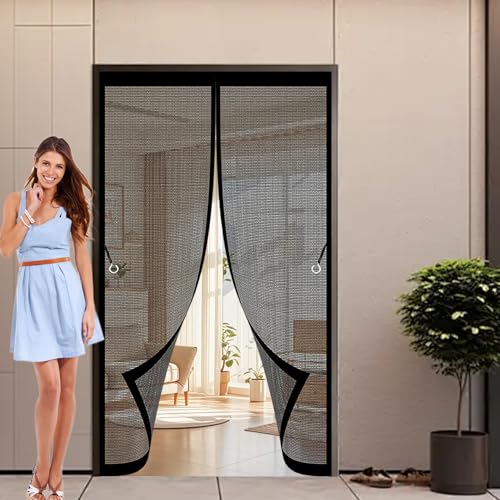 Anti-moustiques magnétique pour porte afin de bloquer les insectes
