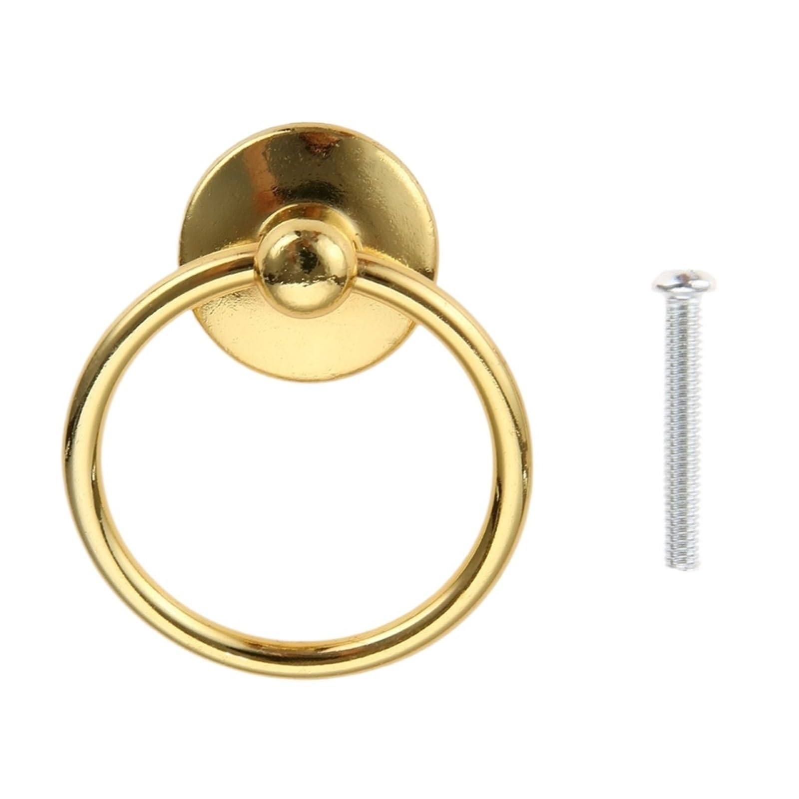 HongJP Rings Handles 60pcs Furniture Door Ring Handle Knob, Jewelry Chest Cabinet Dresser Drawer Handles for Door Cabinet Chairs Furniture(G)