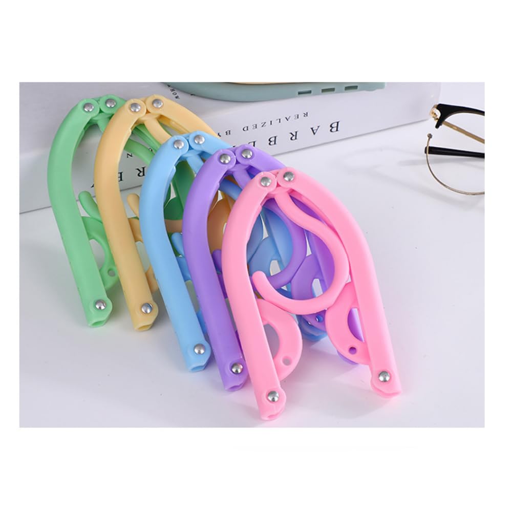 4 Cintres Magiques Pliables De Qualité Supérieure, Multifonctionnels Et Peu Encombrants Pour Ranger Et Secher Les Vetements 96821160