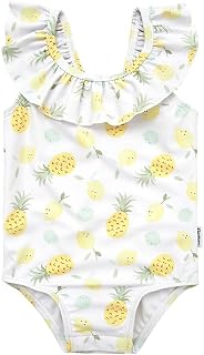 Gerber Baby Girls One-Piece Swimsuit – Toddler Bathing Suit, Lightweight Quick Dry Summer Beach & Pool Swimwear Price In India