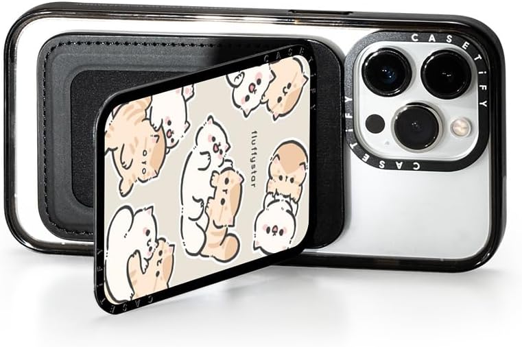 CASETiFY Snappy Card Holder Stand Compatible with Magsafe - Love You Everyday