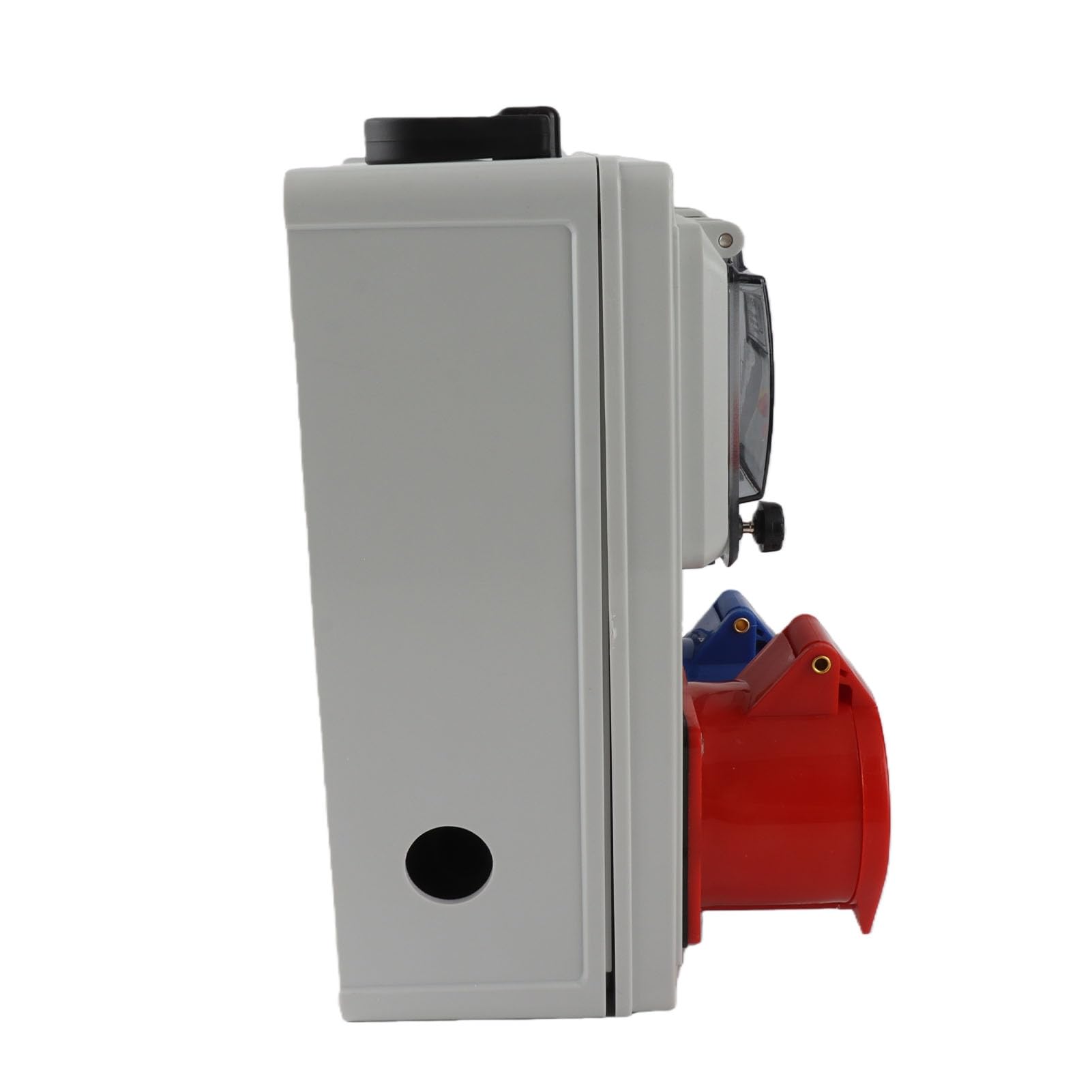 Fafeicy Scatola di Distribuzione Presa Industriale Portatile, Scatola di Derivazione Interruttore Elettrico Portatile Impermeabilizzante per Cantiere