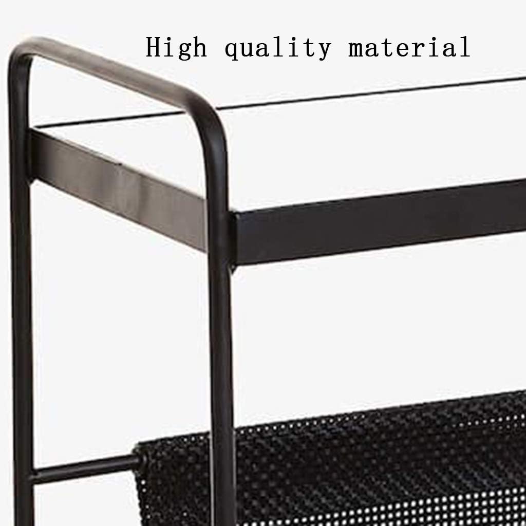 Multi-layer Grid Storage Rack,Retro Locker Iron Art Simple Bedside Table Storage Rack Bookshelf Multi-Layer Rack Grid Display Stand