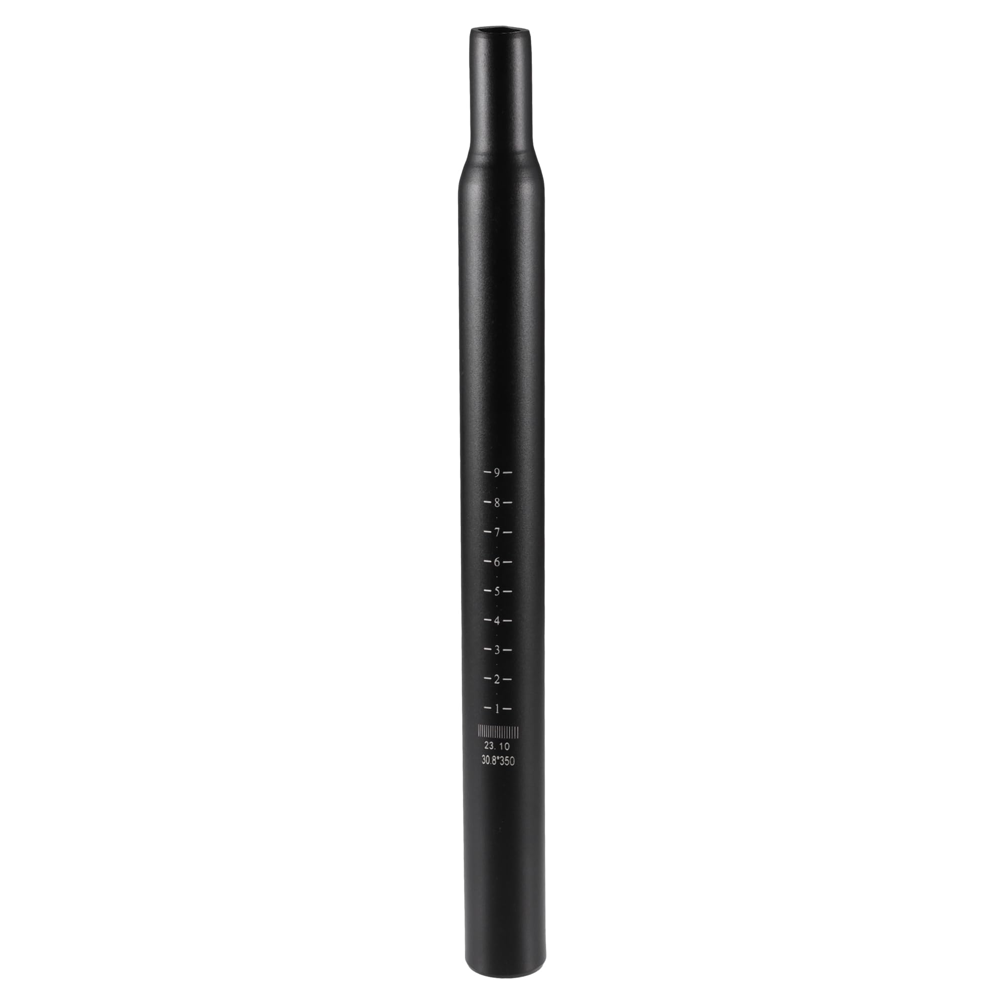 X AUTOHAUX 30.8x350mm Universal Bicycle Seat Post Seatpost Aluminum Alloy Black