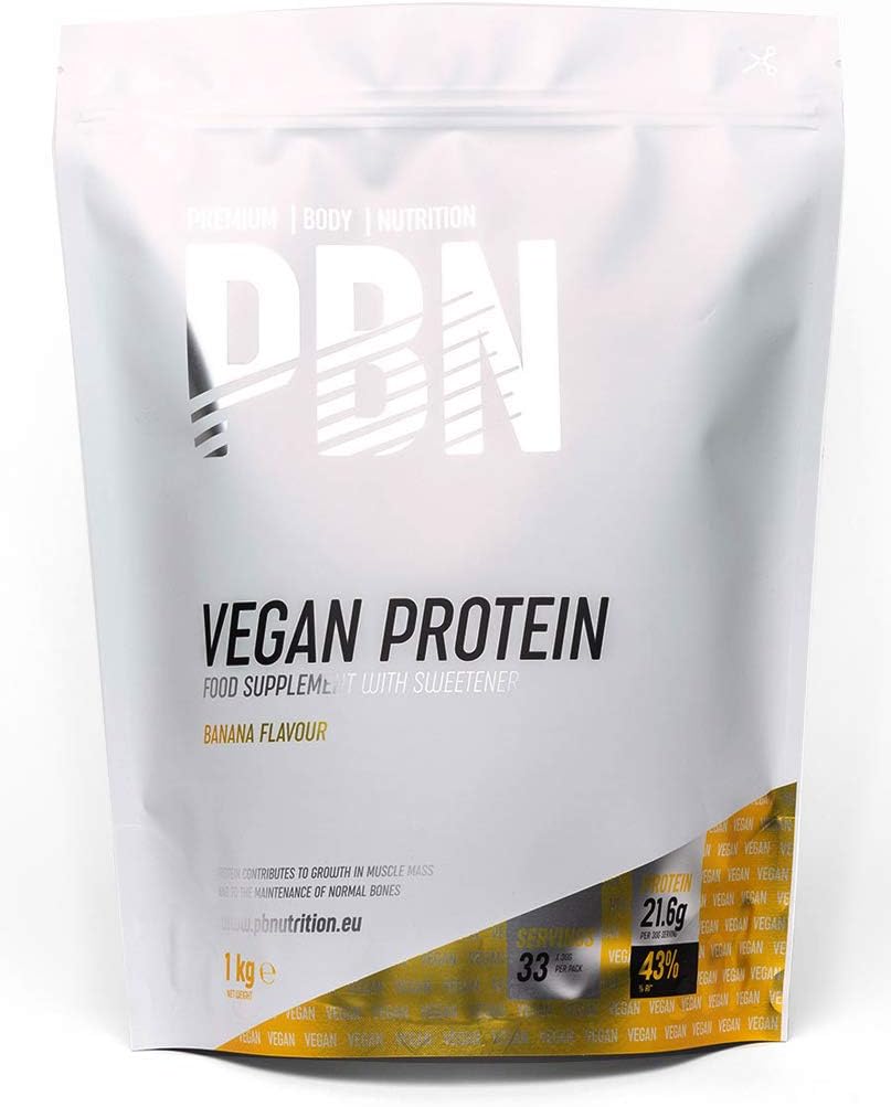 degustazione di proteine vegan in polvere