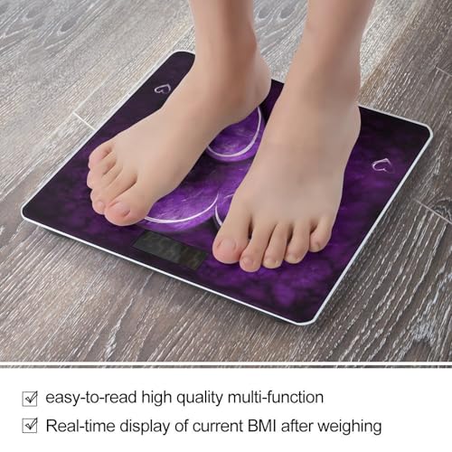 Báscula Digital para Baño FekiLoot con Pantalla Grande miniatura 5
