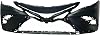 Parts N Go Front Primed Bumper Cover For 2018-2020 Toyota Camry SE without Sensor TO1000440 521190X938