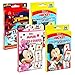 Disney Flash Cards for Toddlers 2-4 - Bundle of 4 Early Learning Decks: Colors, Shapes, Numbers and More Featuring Mickey, Minnie, and Spiderman
