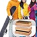lasuroa 3pcs Snowboard Wax Brush Kit, 4.72x2.76x1.38in Ski Wax Brush Set Including Nylon/Brass/Horsehair Brush Cleaning Accessories for Snowboard