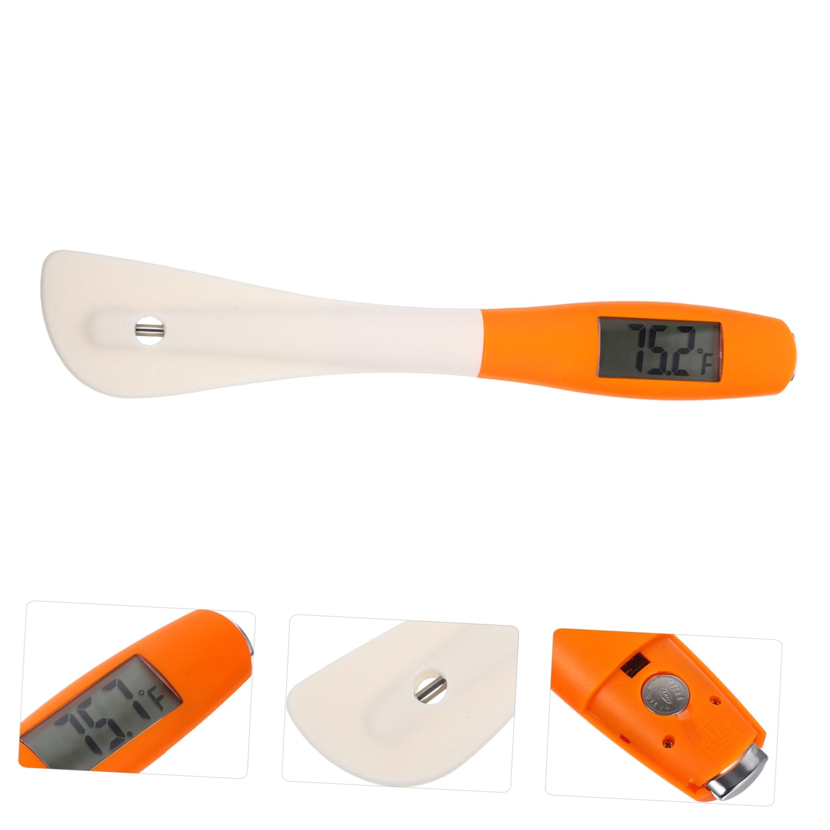 Amosfun 2st Backthermometer Schokoladenthermometer Bratthermometer Digitaler Spatel Digitales Thermometer Ofen Zuckerthermometer Lebensmittelthermometer Für Die Küche Sofortig Kieselgel