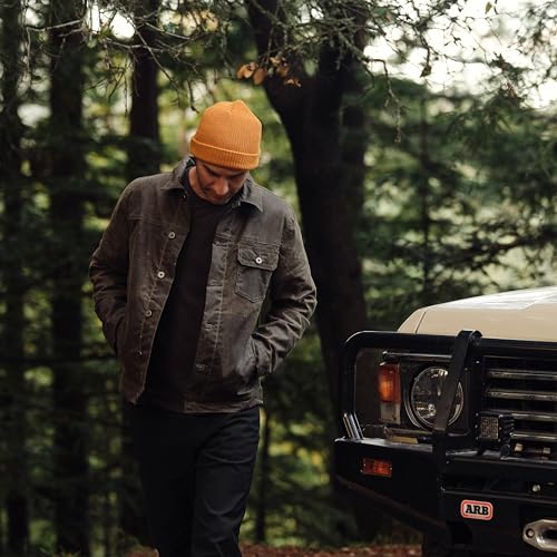 Image of Huckberry Flint and Tinder Men's Wool-Lined Waxed Trucker Jacket, Built for Layering