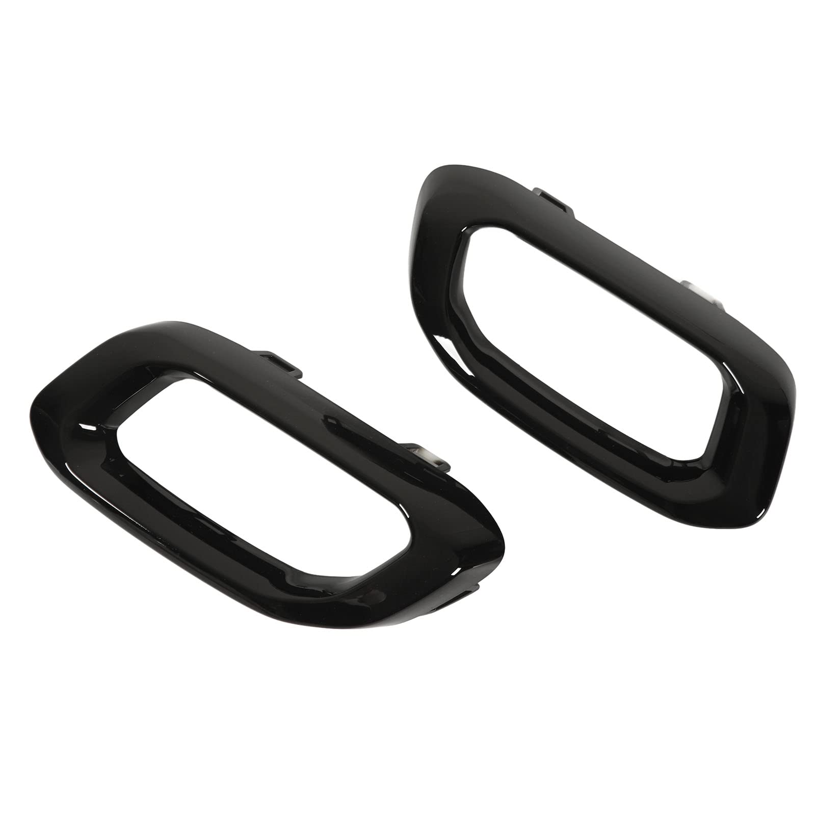 Embellecedor de la Cubierta del Tubo de la Punta de Escape, Embellecedor de la Cubierta de la Punta de Escape Ajuste del Bisel para GLC GLE GLS-Class X253 C253 W167 V167 C167 (Negro brillante)