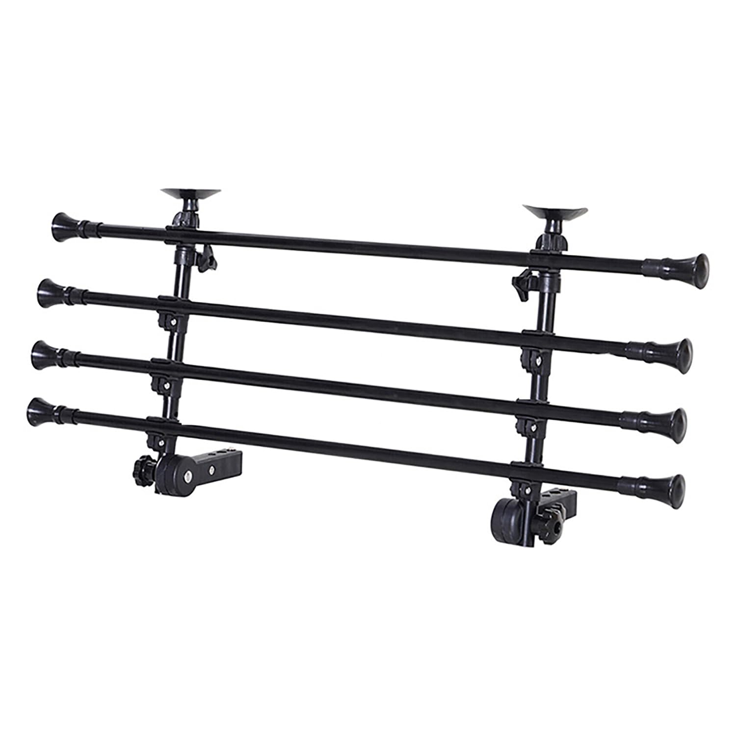 Rejilla Coche Perro,H:32-53CM L: 82-140CM,Universal Robusta Fácil Montar,Aluminio Protector para Maletero Barrera de Seguridad Universal para la mayoría de los Coches