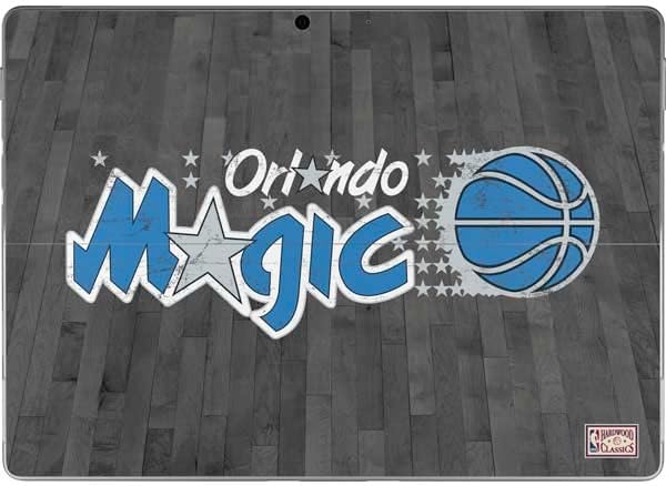 Skinit Decal Tablet Skin Compatible with Surface Pro 9 - Officially Licensed NBA Orlando Magic Hardwood Classics Design