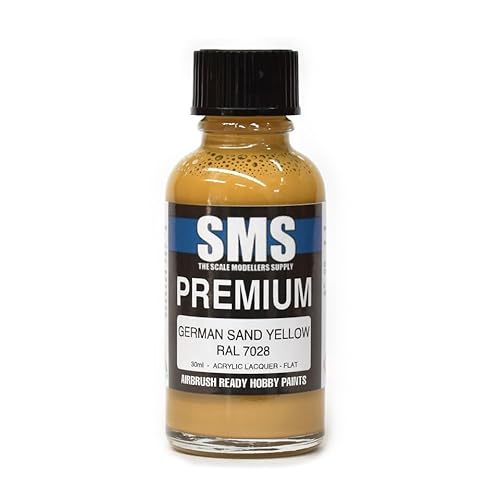 SMS PL130 Premium GERMAN SAND YELLOW 30ml Acrylic Lacquer