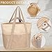 DEARBAG Bolso de Playa de Malla para Mujer Imagen de DEARBAG Bolso de Playa de Malla para Mujer