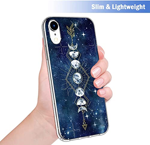 Zhepaitao Phone Case For Iphone Xr, Starry Sky Moon Eclipse Slim Soft Tpu Shockproof Case #TOP1