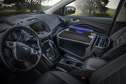 Image of AutoExec Efficiency FileMaster Car Desk for Your Vehicle Workstation and Mobile Office with 400 watt Power Inverter