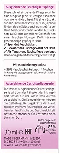 WELEDA Bio Iris Ausgleichende Feuchtigkeitspflege, reichhaltige Tages- und Nachtpflege zur intensiven Pflege von… - Image 5