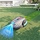 YARDCARE V100 Mähroboter ohne Begrenzungskabel, mit Vision Navigation, 150 Hinderniserkennung, Rasenroboter bis zu 150 m², Akku Rasenmäher Roboter mit Graskamm, Ersatzklingen, Spiral- & Punktschnitt