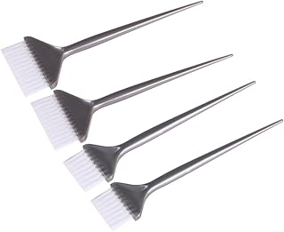 Luxshiny Brecha de Tingimento de Cabelo de 4Pcs Escova de Cabelo de Escova de Cabelo Pincel de Cabelo Aplicador de Cabelo para Tingimento Salão de Cabeleireiro