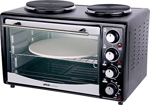 Silva Homeline Minibackofen incl. Herdplatten, hot air-Funktion KK 2850 P 27l