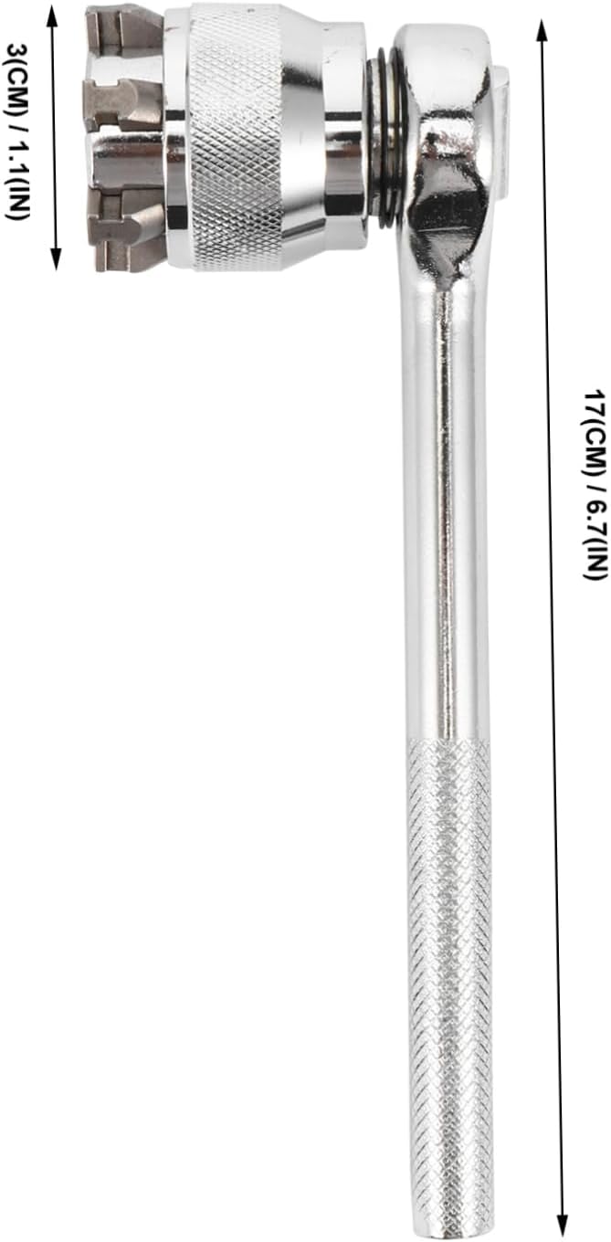 POPETPOP 4pcs Extended Wrench Set Torque Socket Socket Set Ratchet Grip Adapter Multi-function Wrench for High Torque Applications