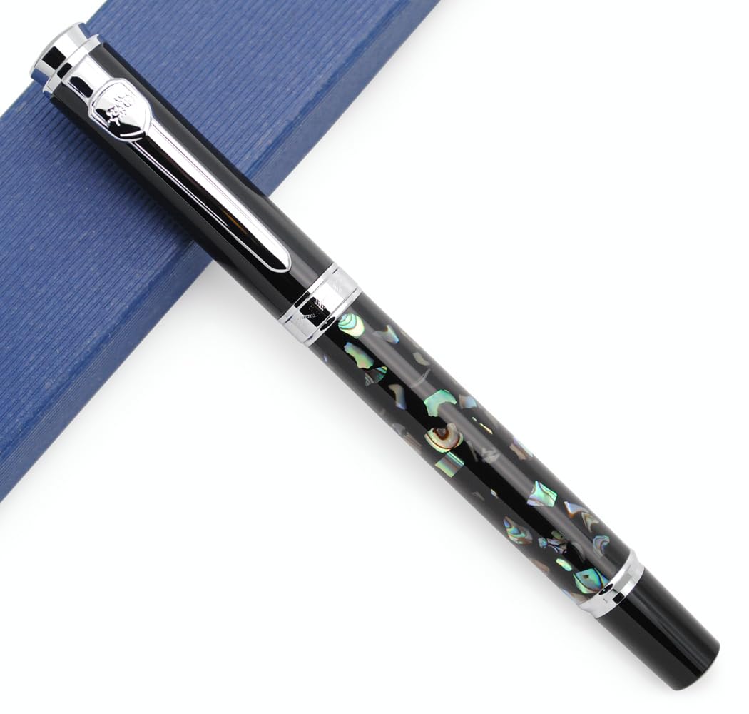 JINHAO 8802 Fountain Pen F Nib (Shell Carving - 2)