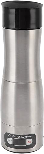 Cafetera portátil, cafetera eléctrica para café, mini cafetera eléctrica para automóvil, cafetera eléctrica para cápsula con encendedor de