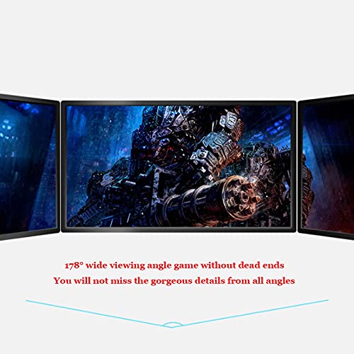Image of Computer Wireless Monitor 24-inch Portable Full Hd Wide Monitor IPS Flat LCD Monitor with Dp+hdmi Interface Non-Flicker Screen for The Second Screen of Smart Phones